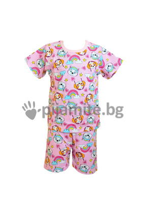 Детска пижама - трико - къс ръкав Пес Патрул (3-8г.) 120